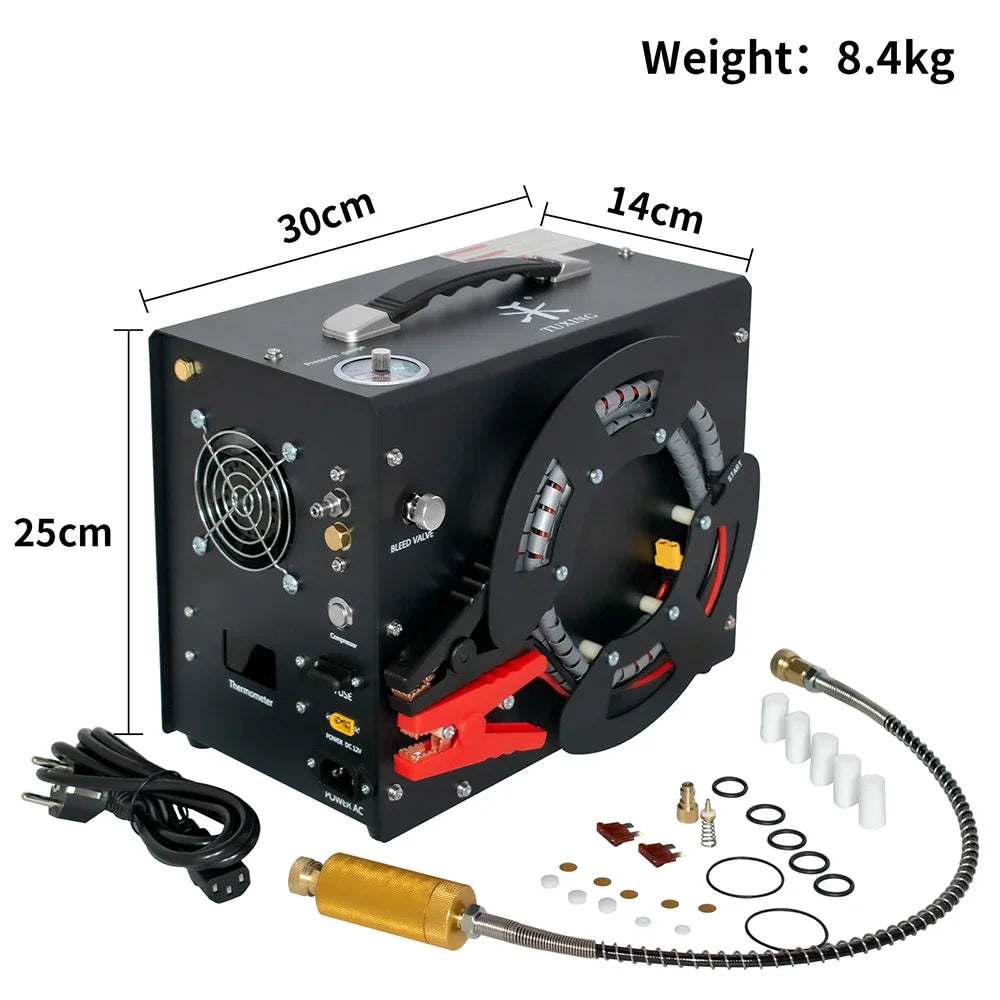 Tuxing TXES062 4500Psi 12V PCP Air Compressor Portable