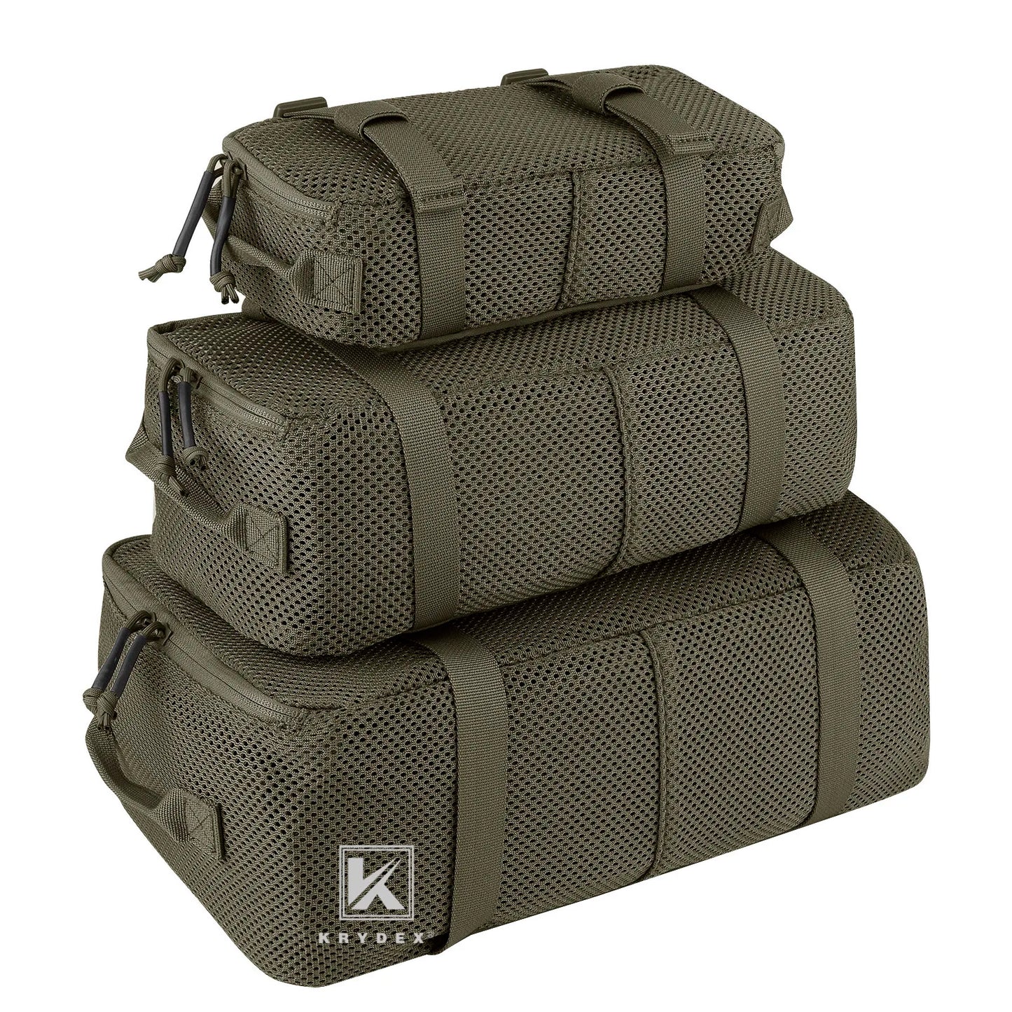 KRYDEX Tactical Modular Pouch Set for Travel Organization