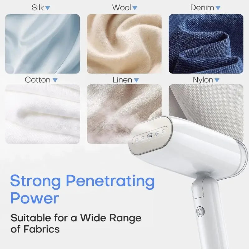 Broncho Foldable Professional Clothes Steamer Handheld Travel Garment Care