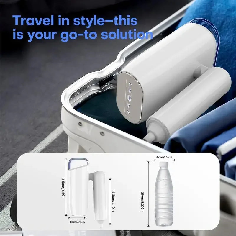 Broncho Foldable Professional Clothes Steamer Handheld Travel Garment Care