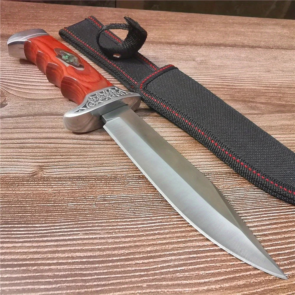 Doom Blade 9CR18MOV Fixed Blade Knife For Camping And Hunting