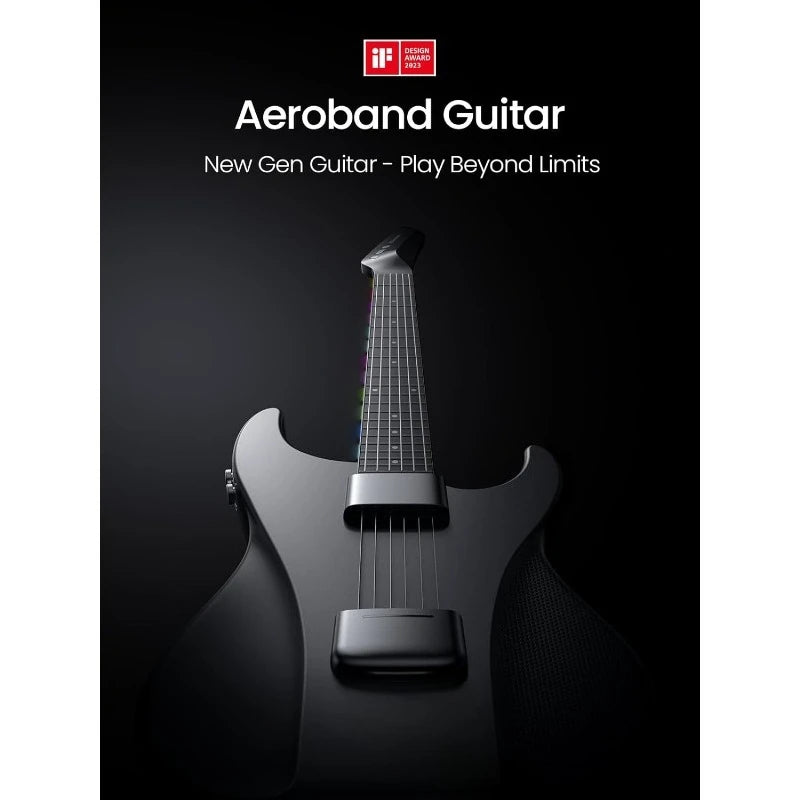 AeroBand Smart Guitar With Silicone Strings Detachable Fretboard MIDI