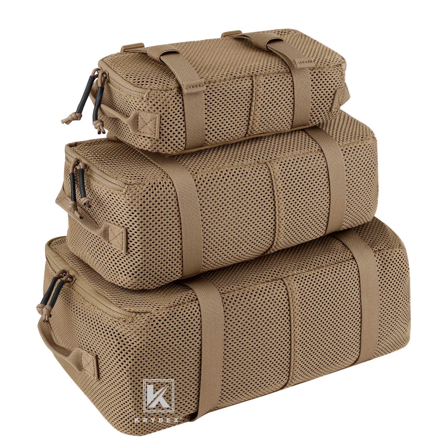 KRYDEX Tactical Modular Pouch Set for Travel Organization