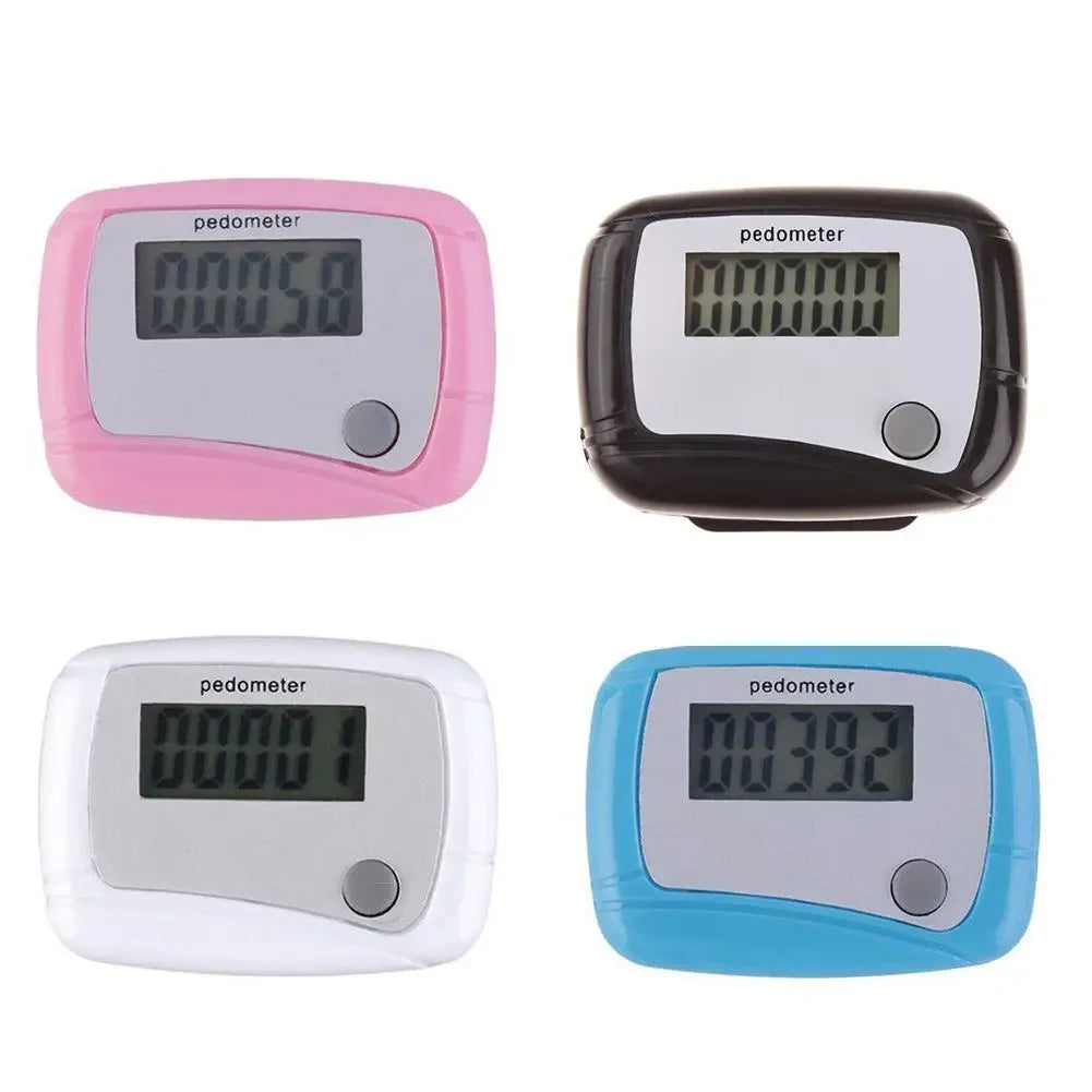 LCD Clip Pedometer For Walking Distance And Calorie Tracking
