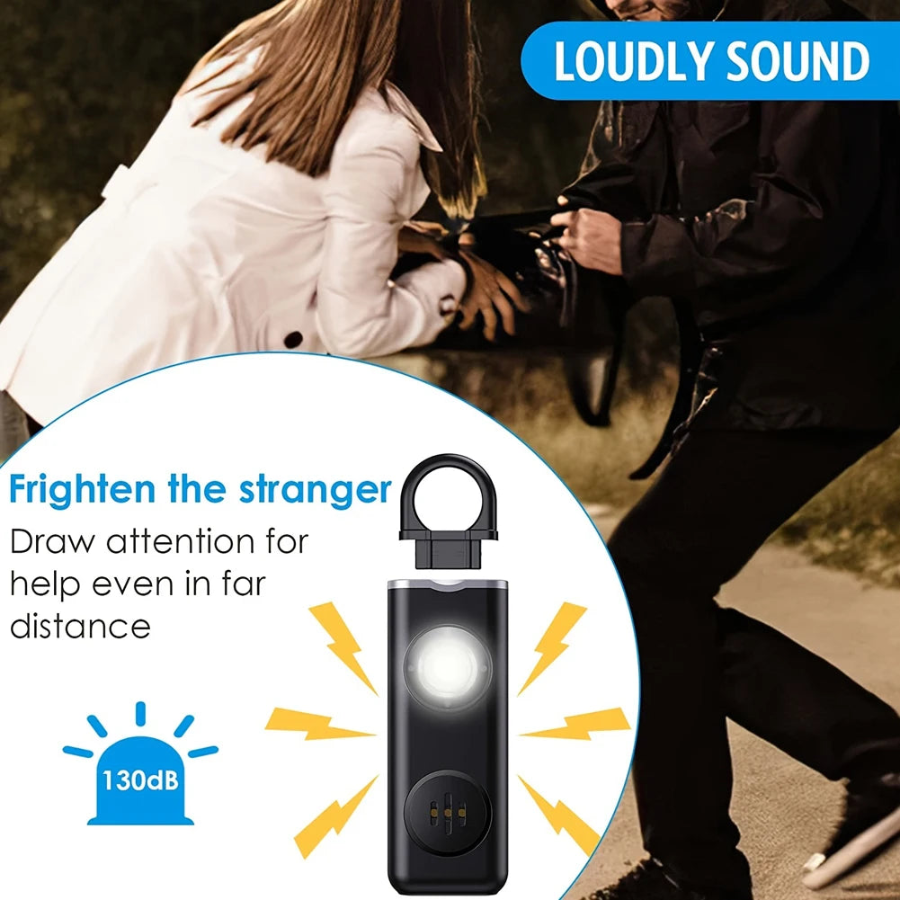 ALLOYSEED Self Defense Alarm 130dB Panic Alarm Keychain