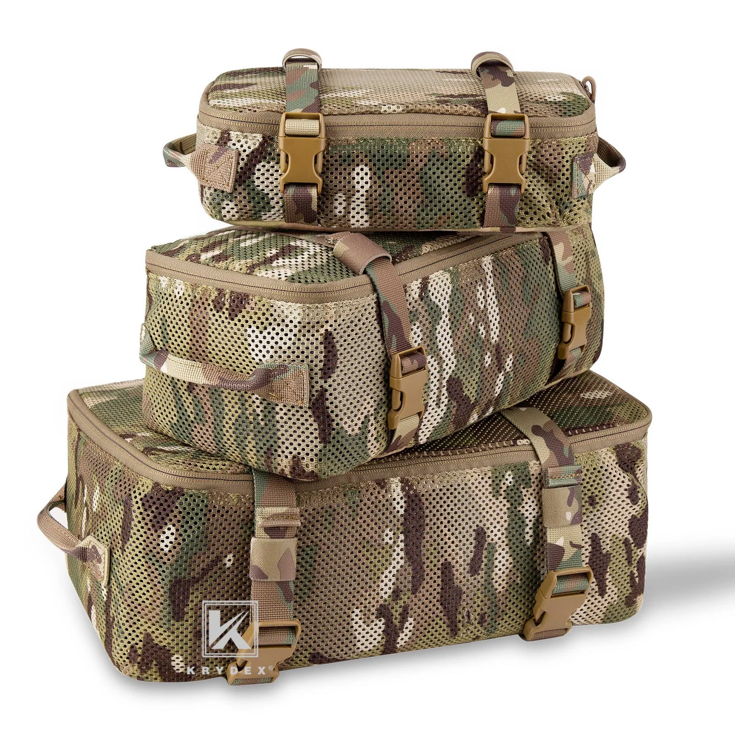 KRYDEX Tactical Modular Pouch Set for Travel Organization
