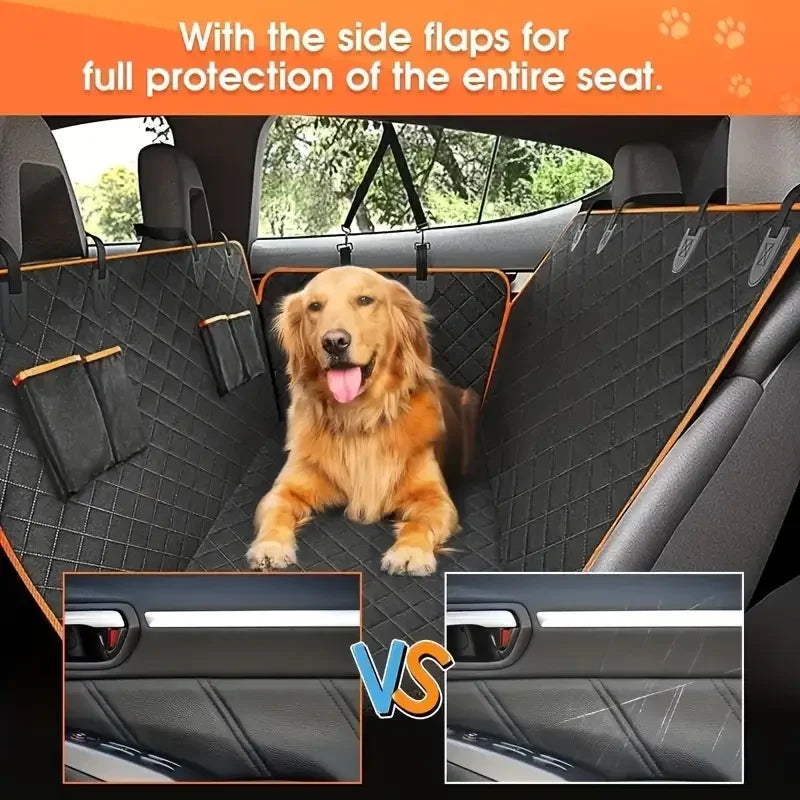 Dog Car Seat Cover For Pets Waterproof Hammock Nonslip Durable