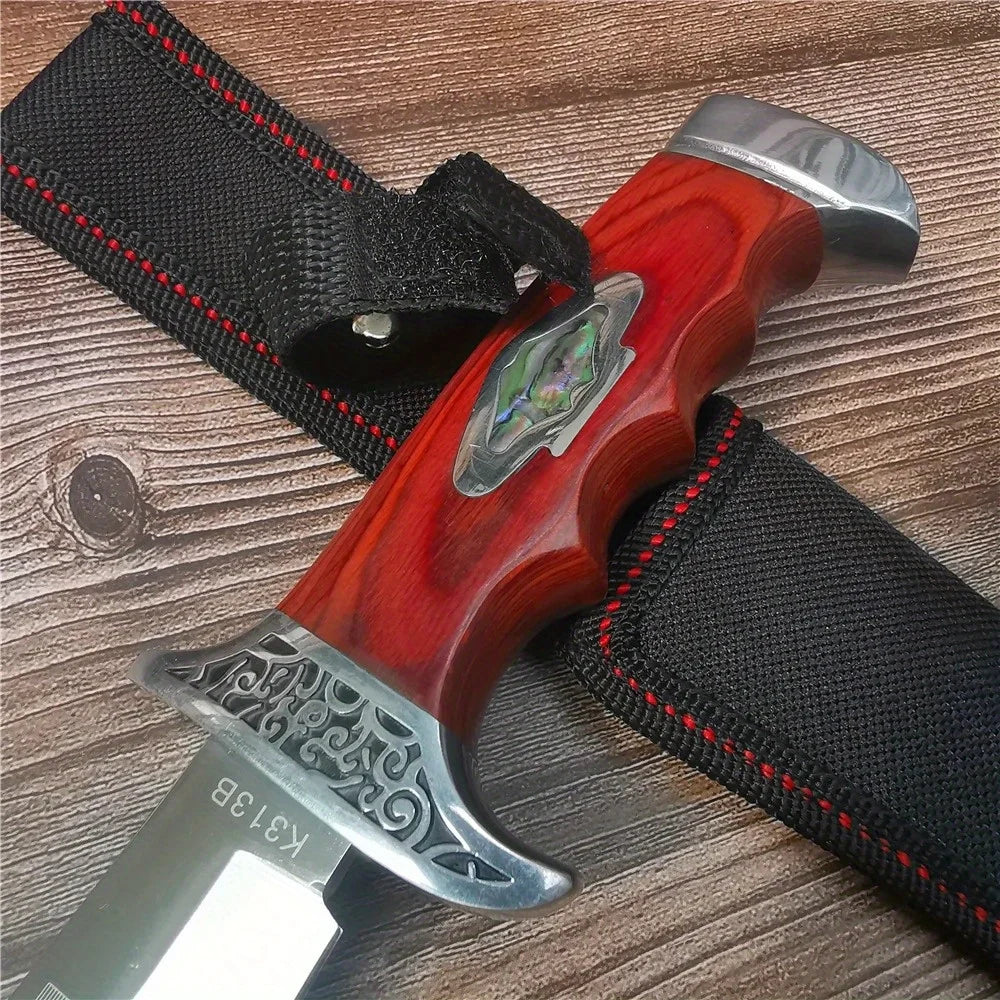 Doom Blade 9CR18MOV Fixed Blade Knife For Camping And Hunting