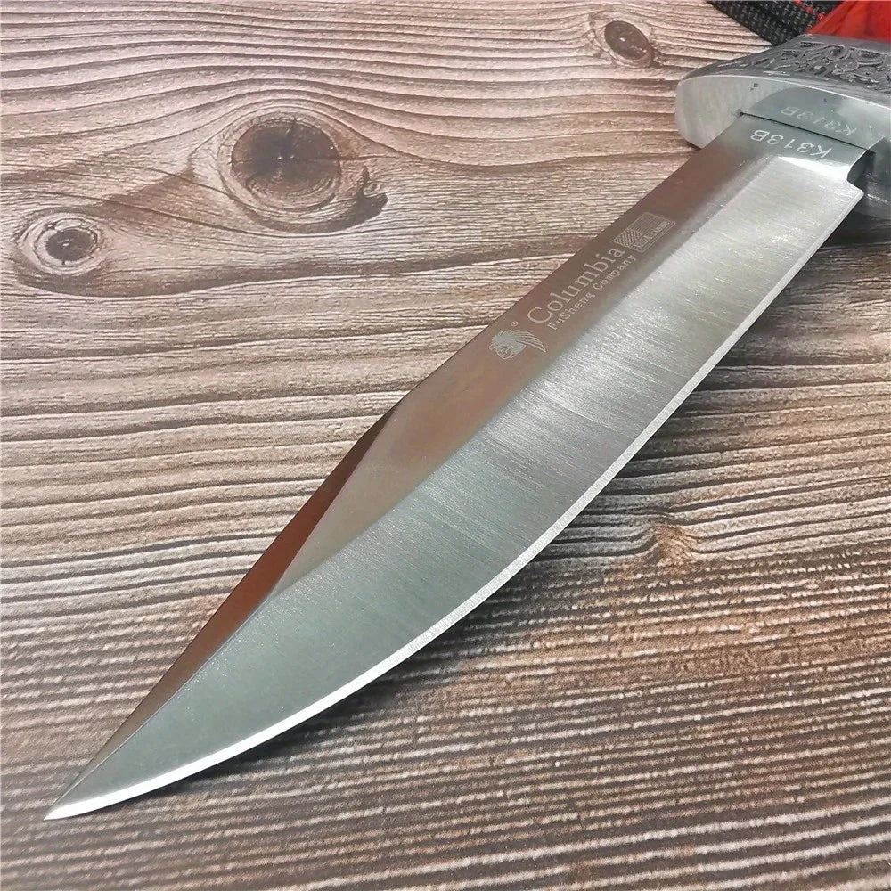 Doom Blade 9CR18MOV Fixed Blade Knife For Camping And Hunting