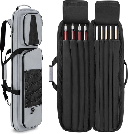 Pool Cue Case Holds 4 Butts And 5 Shafts