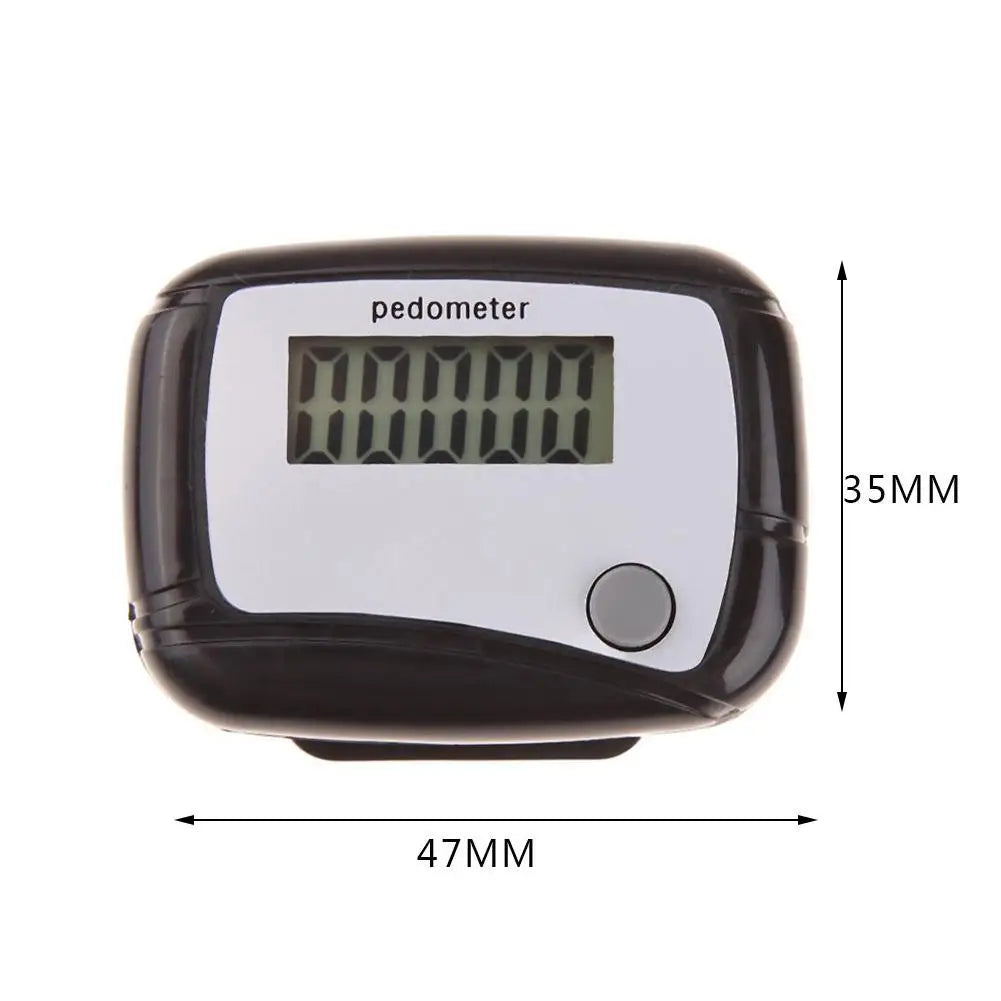 LCD Clip Pedometer For Walking Distance And Calorie Tracking