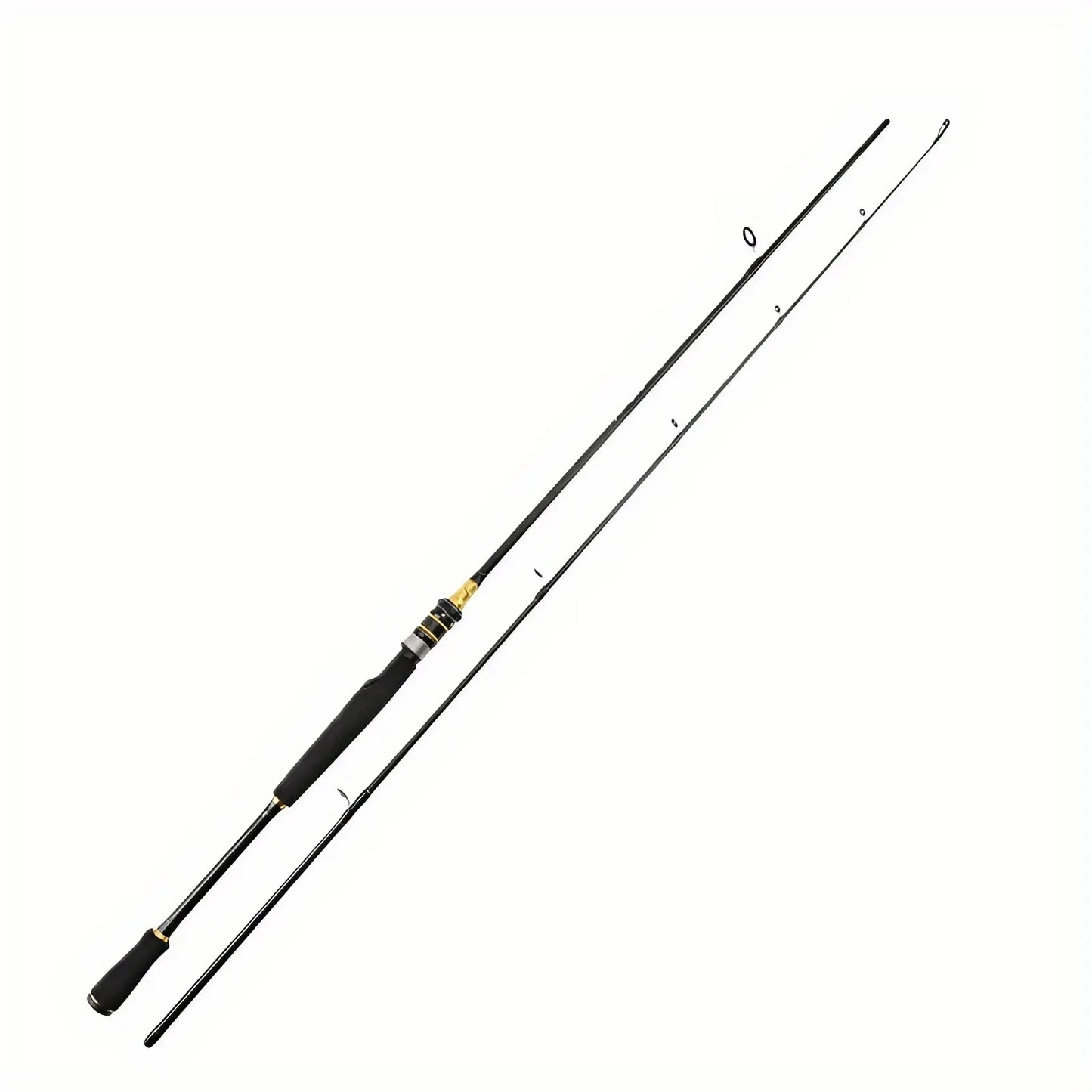 High-Sensitivity Carbon Fiber Fishing Rod With Straight Handle