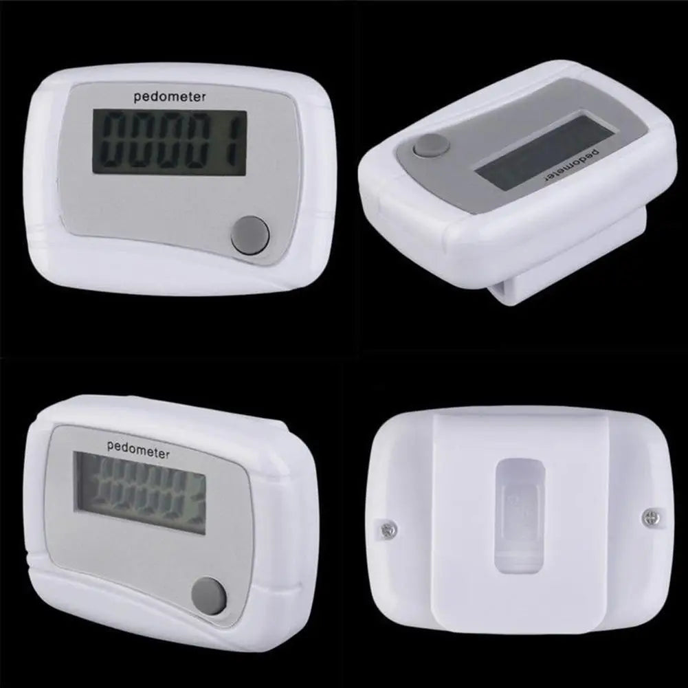 LCD Clip Pedometer For Walking Distance And Calorie Tracking