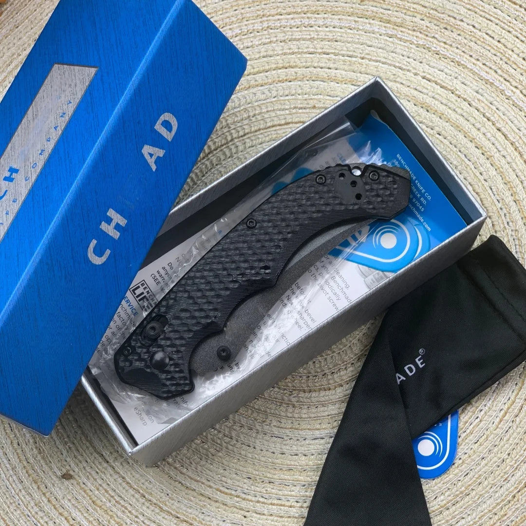 ZM Outdoors BM865 S90V G10 Folding Knife For Outdoor Camping