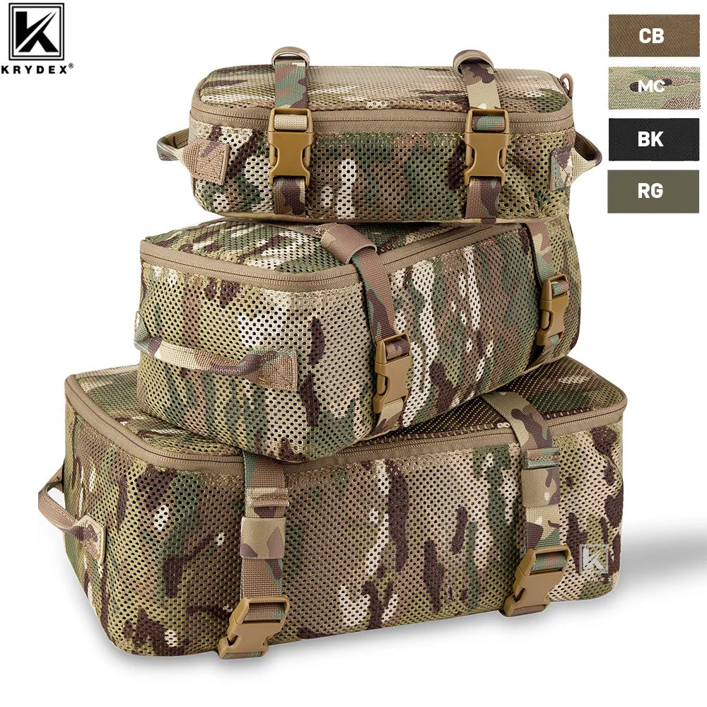 KRYDEX Tactical Modular Pouch Set for Travel Organization