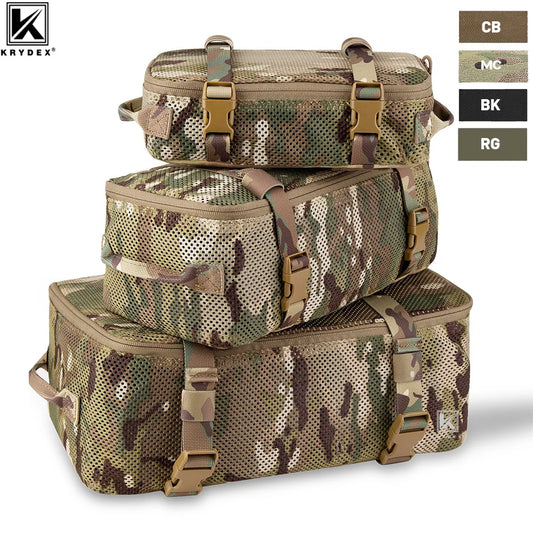 KRYDEX Tactical Modular Pouch Set for Travel Organization