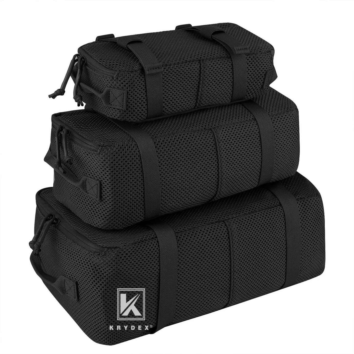 KRYDEX Tactical Modular Pouch Set for Travel Organization