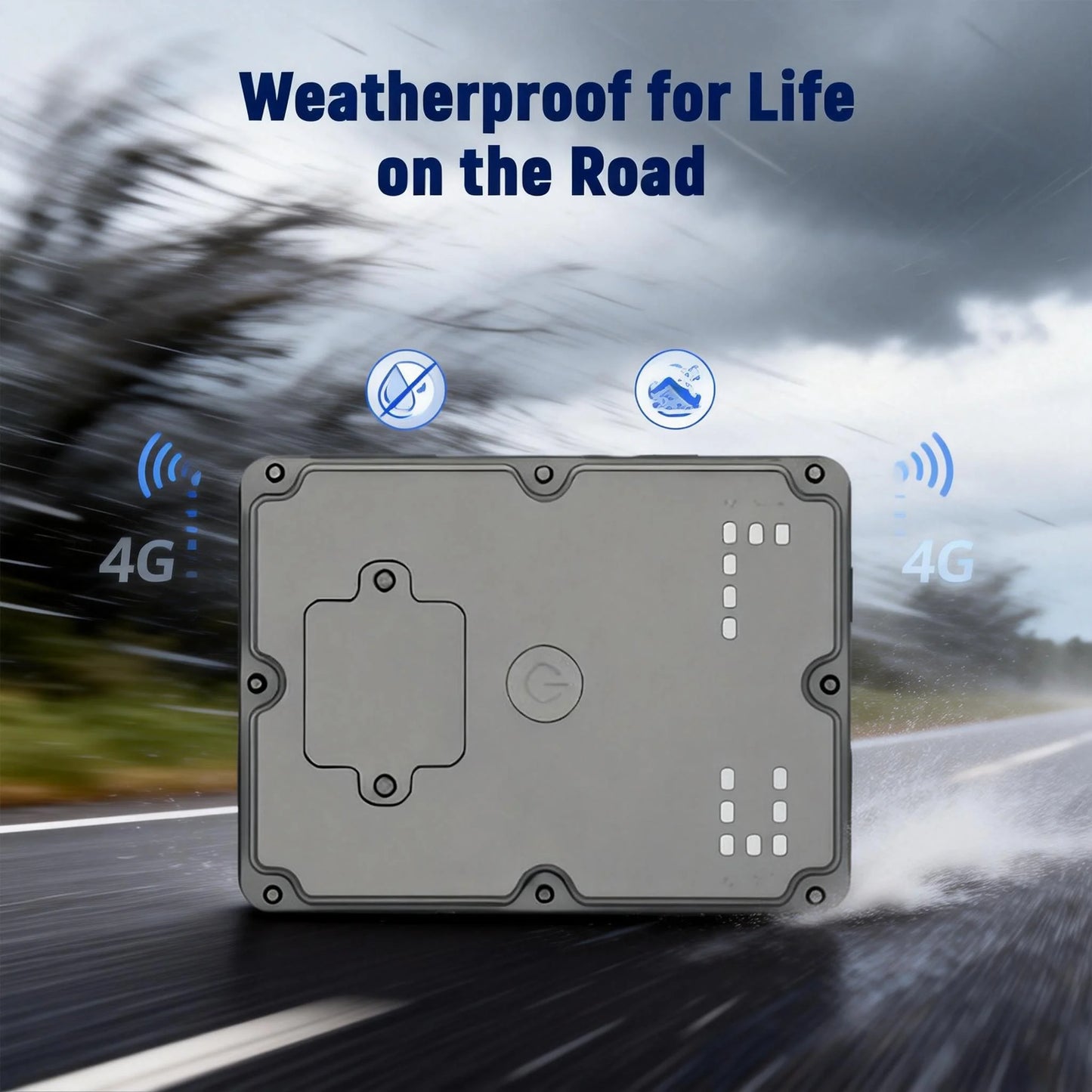 Wanwaytech GPS Tracker for RV Camper Real-Time Location Anti Theft